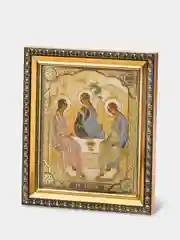 Икона освящённая Духовный Наставник "Святая Троица" в раме 12х14
