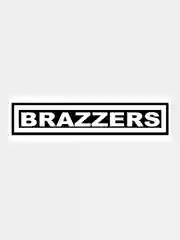 Черный наклейка на авто / машину / стекло "BRAZZERS - БРАЗЕРС" 20х5см