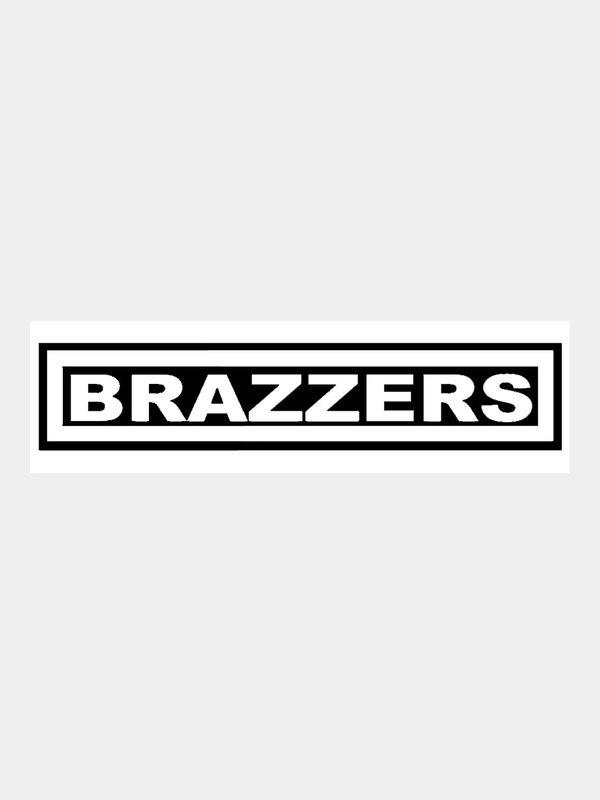 Наклейка на авто / машину / стекло "BRAZZERS - БРАЗЕРС" 20х5см