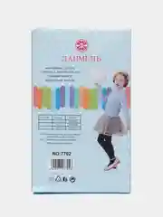 Белый колготки для девочки детские 40 DEN школьные