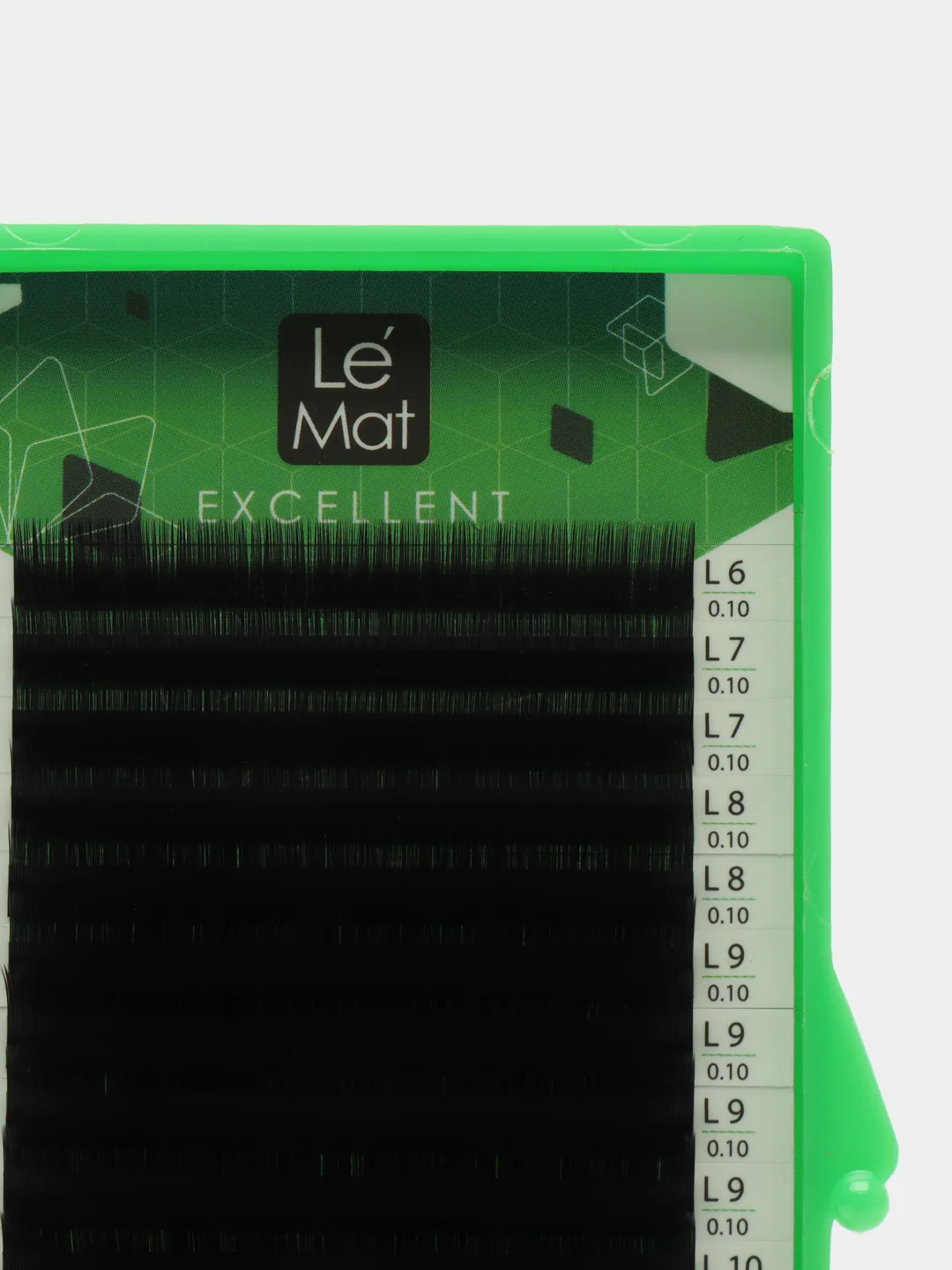 Ресницы для наращивания Le Mat, 20 линий, L  0.10, 6-13 mm