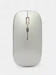 Белый беспроводная компьютерная мышь, бесшумная, оптическая, Bluetooth, 2,4 G, с подсветкой