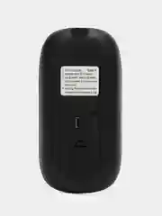 Серый беспроводная компьютерная мышь, бесшумная, оптическая, Bluetooth, 2,4 G, с подсветкой