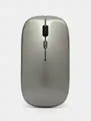 Серый беспроводная компьютерная мышь, бесшумная, оптическая, Bluetooth, 2,4 G, с подсветкой