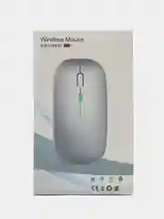 Черный беспроводная компьютерная мышь, бесшумная, оптическая, Bluetooth, 2,4 G, с подсветкой