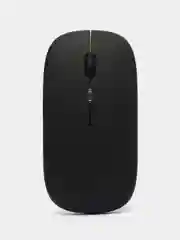 Черный беспроводная компьютерная мышь, бесшумная, оптическая, Bluetooth, 2,4 G, с подсветкой