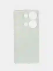 Бирюзовый чехол на Xiaomi Redmi Note 13 Pro 4G/Poco M6 Pro 4G, прозрачный, с рисунком, защита камеры