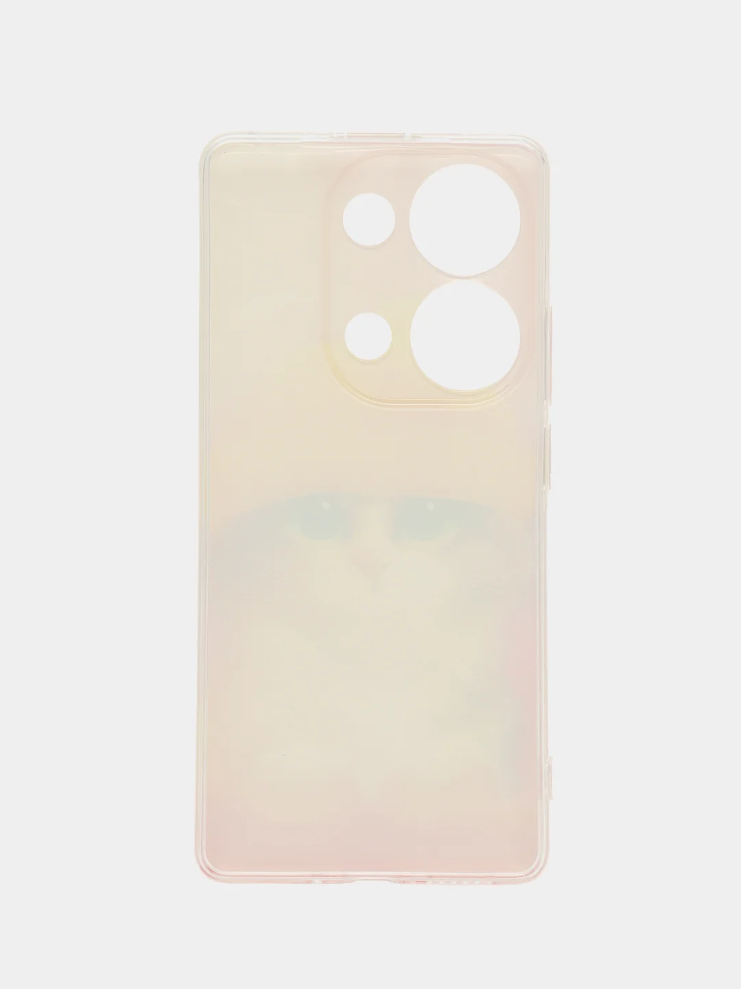 Желтый чехол на Xiaomi Redmi Note 13 Pro 4G/Poco M6 Pro 4G, прозрачный, с рисунком, защита камеры