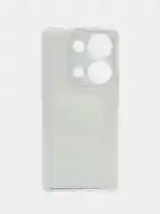 Тёмно-коричневый чехол на Xiaomi Redmi Note 13 Pro 4G/Poco M6 Pro 4G, прозрачный, с рисунком, защита камеры