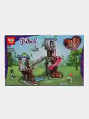 Зеленый конструктор friends, холодное сердце, принцесса. Совместим с Лего, 411-585 деталей