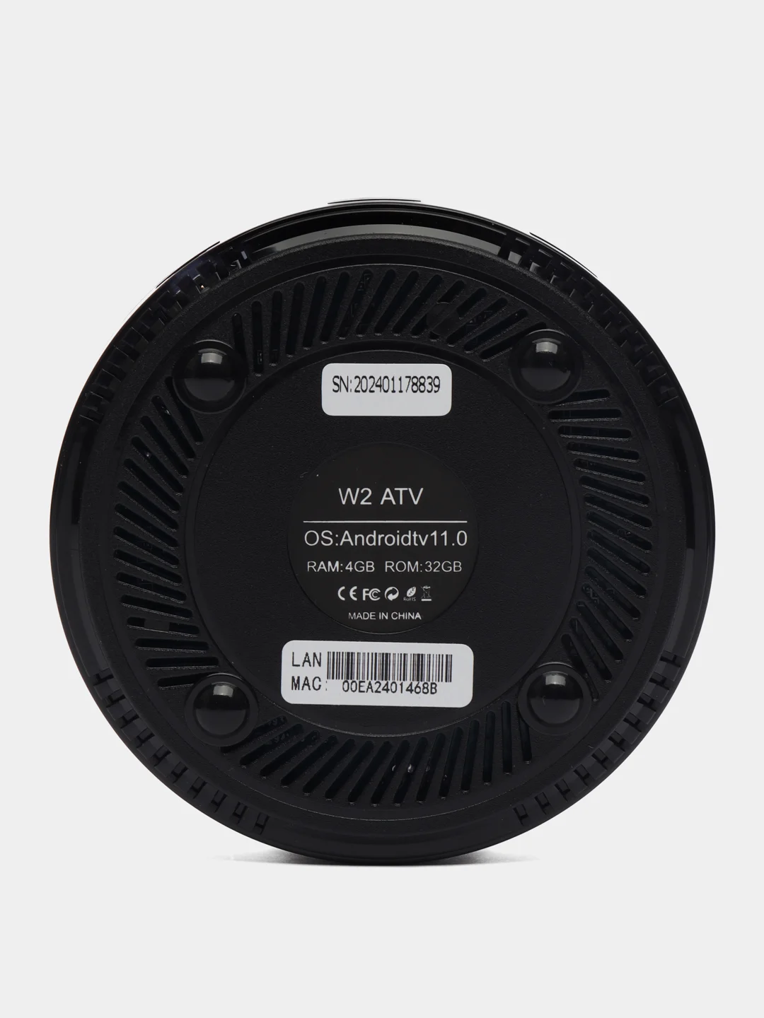 Vontar W2 4+32gb Смарт тв приставка