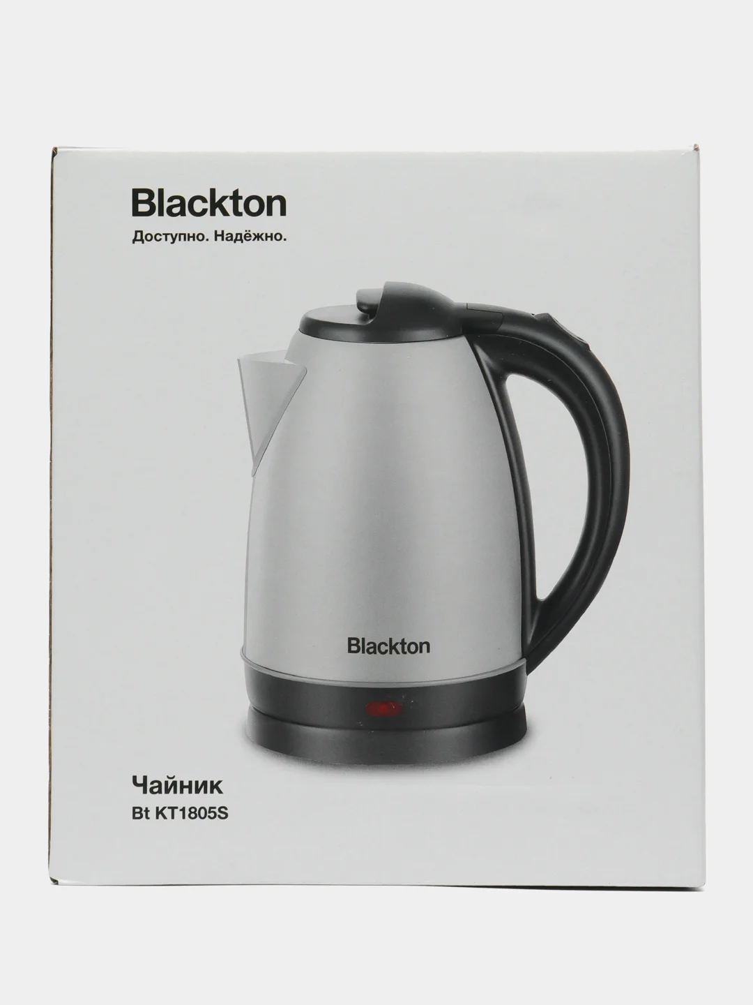 Серый электрический чайник Blackton Bt KT1805S
