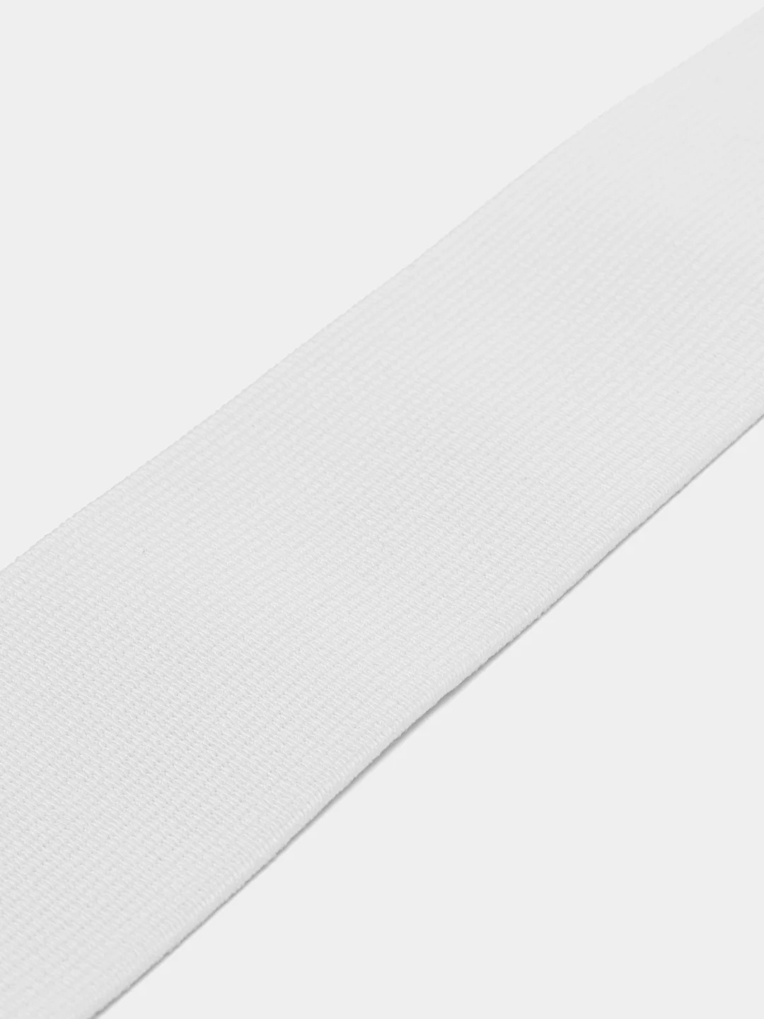 Белый резинка тканая Soft 050мм