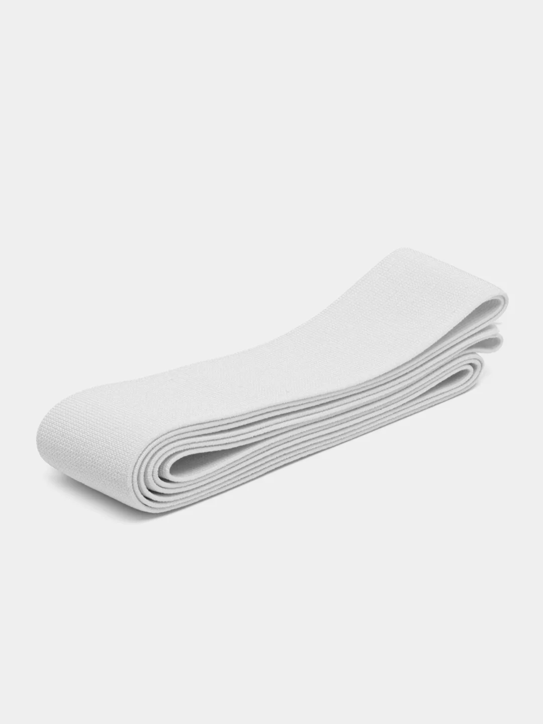 Белый резинка тканая Soft 050мм