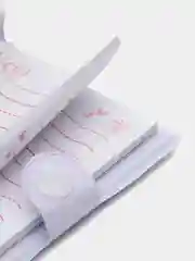 Алый набор мини блокнот и ручка 7см/6см, 10см/8см