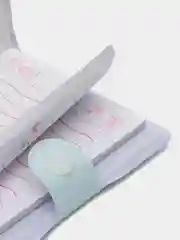 Мятный набор мини блокнот и ручка 7см/6см, 10см/8см
