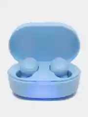 Голубой наушники беспроводные A6S, с микрофоном, наушники Bluetooth