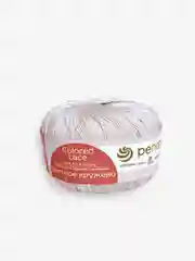 Кремовый пряжа Пехорка "Цветное Кружево", хлопок мерсеризованный, 50 г, 475 м