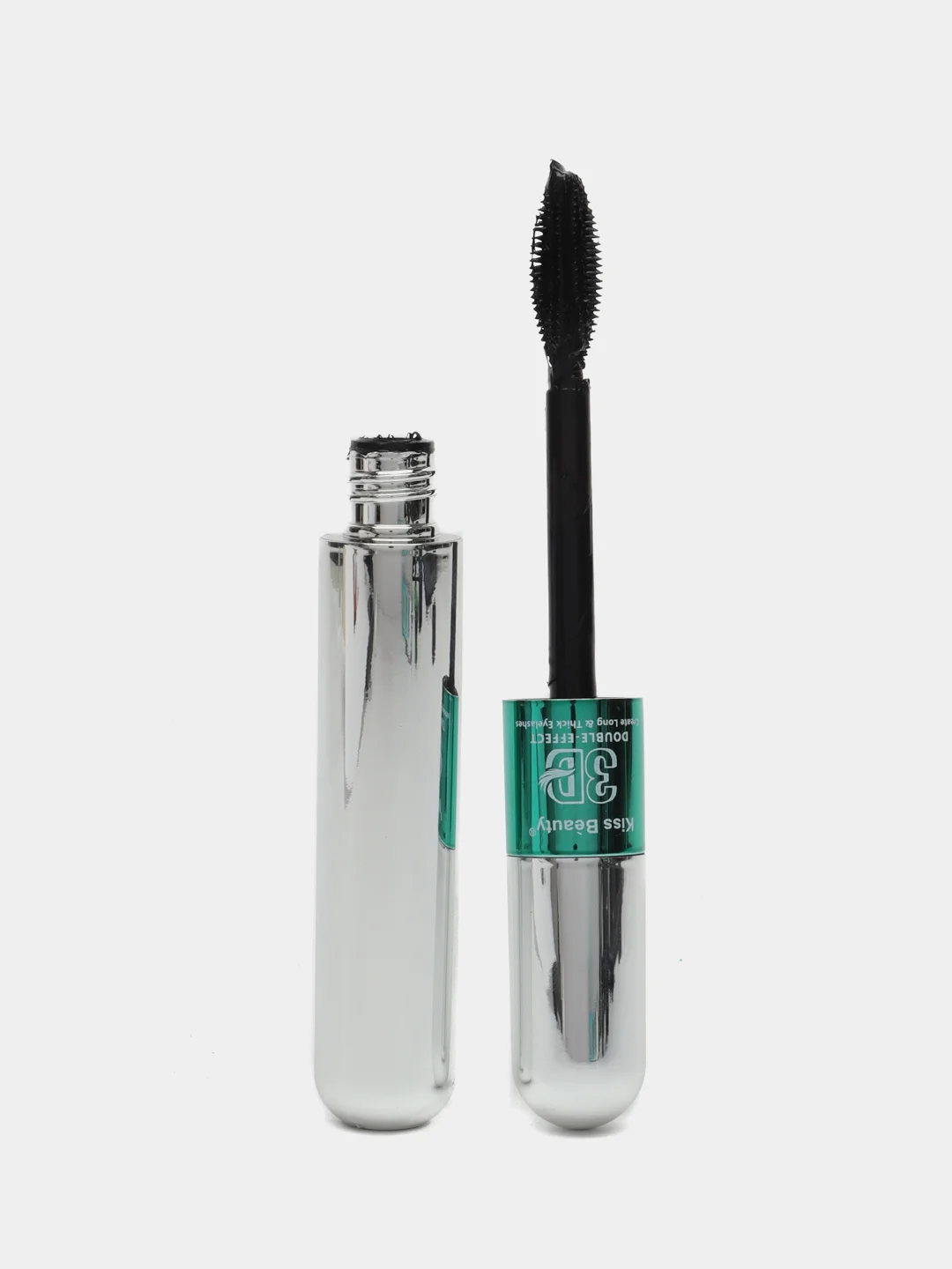 Черный тушь для ресниц черная водостойкая,удлиняющая,объем,Kiss Beauty 3D,9 мл