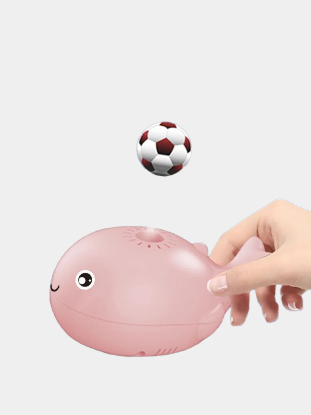 Розовый интерактивная игрушка, кит с левитирующим мячиком