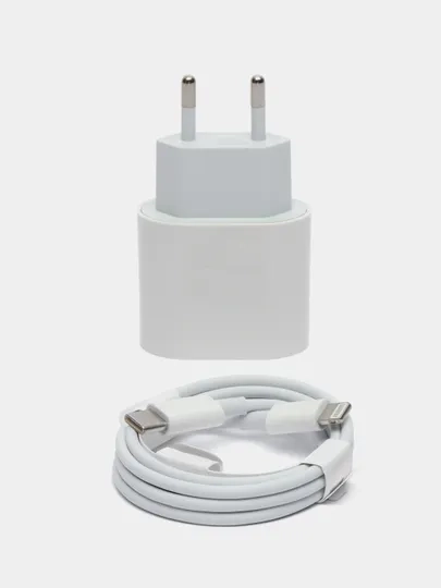 Зарядное устройство для iPhone 20 W, 2 в 1