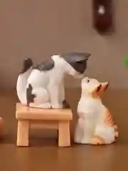 Белый сувенирный набор. Кошки