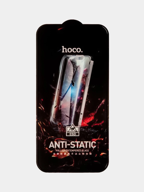 Защитное стекло на Apple iPhone 12 PRO MAX, Hoco антистатик