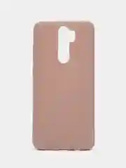 Бежевый чехол для Xiaomi Redmi Note 8 Pro (Сяоми Редми Нот 8 Про) силиконовый, матовый