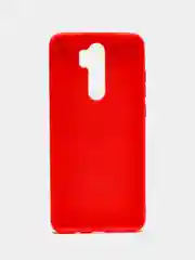 Алый чехол для Xiaomi Redmi Note 8 Pro (Сяоми Редми Нот 8 Про) силиконовый, матовый