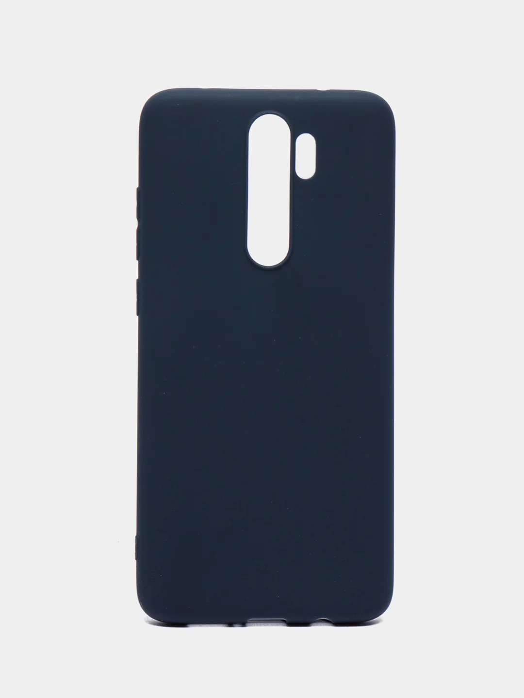 Темно-синий чехол для Xiaomi Redmi Note 8 Pro (Сяоми Редми Нот 8 Про) силиконовый, матовый