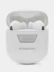 Наушники Borofone BW05 Pure, TWS, вкладыши, Bluetooth 5.1, 30/250 мАч, дисплей, белые