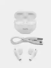Наушники Hoco EW35 TWS, беспроводные, вкладыши, BT5.3, 30/250 мАч, микрофон, белые