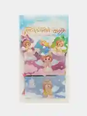 Голубой набор для украшения яиц "Пасха", термонаклейки, наклейки, стразы, подставки