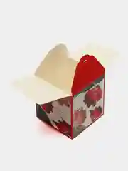 Коралловый коробка подарочная, складная