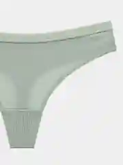 Мятный женские трусы стринги хлопковые