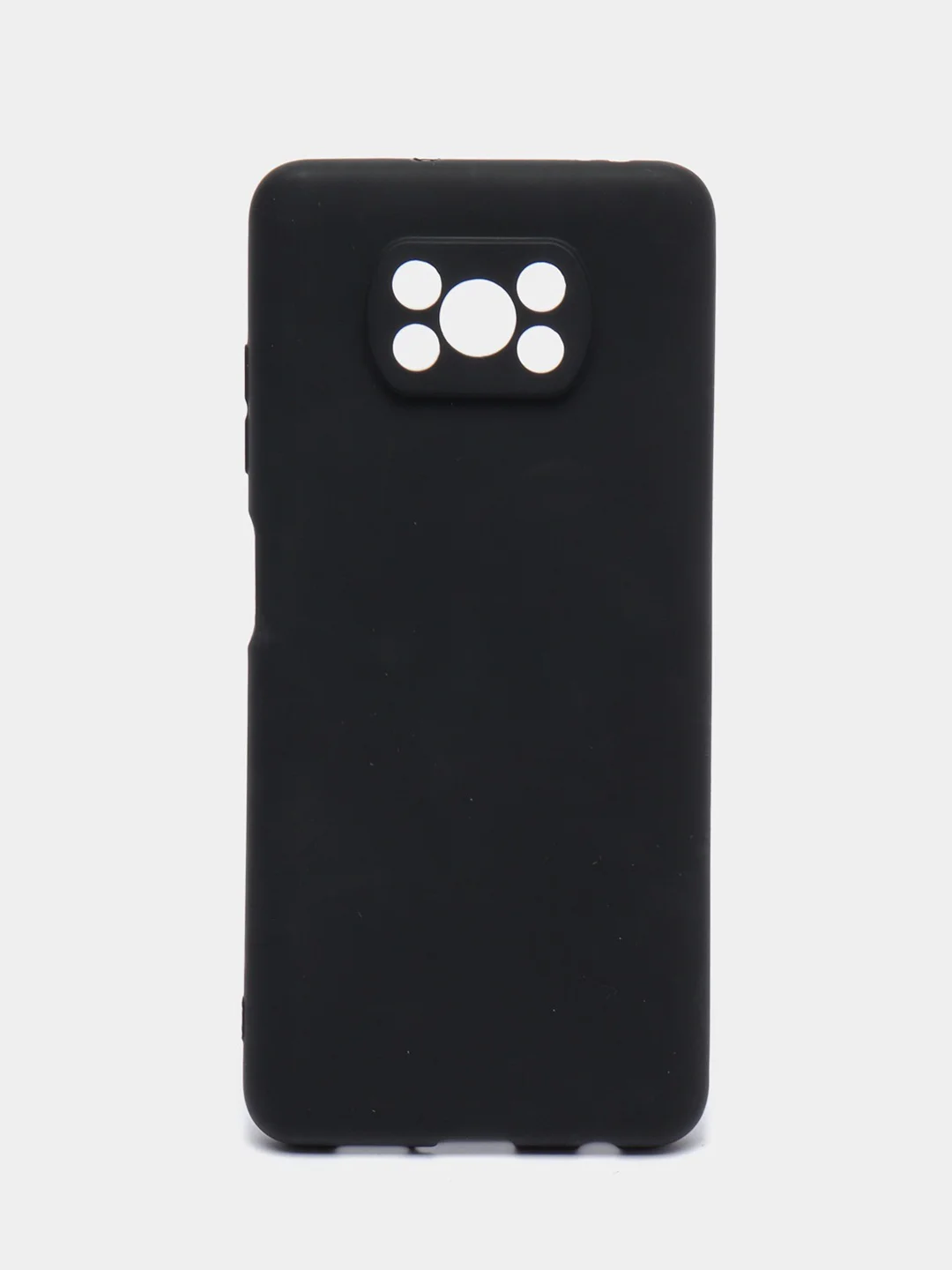Угольный чехол Xiaomi Poco X3 (NFC) / X3 Pro, силиконовый, цветной, матовый