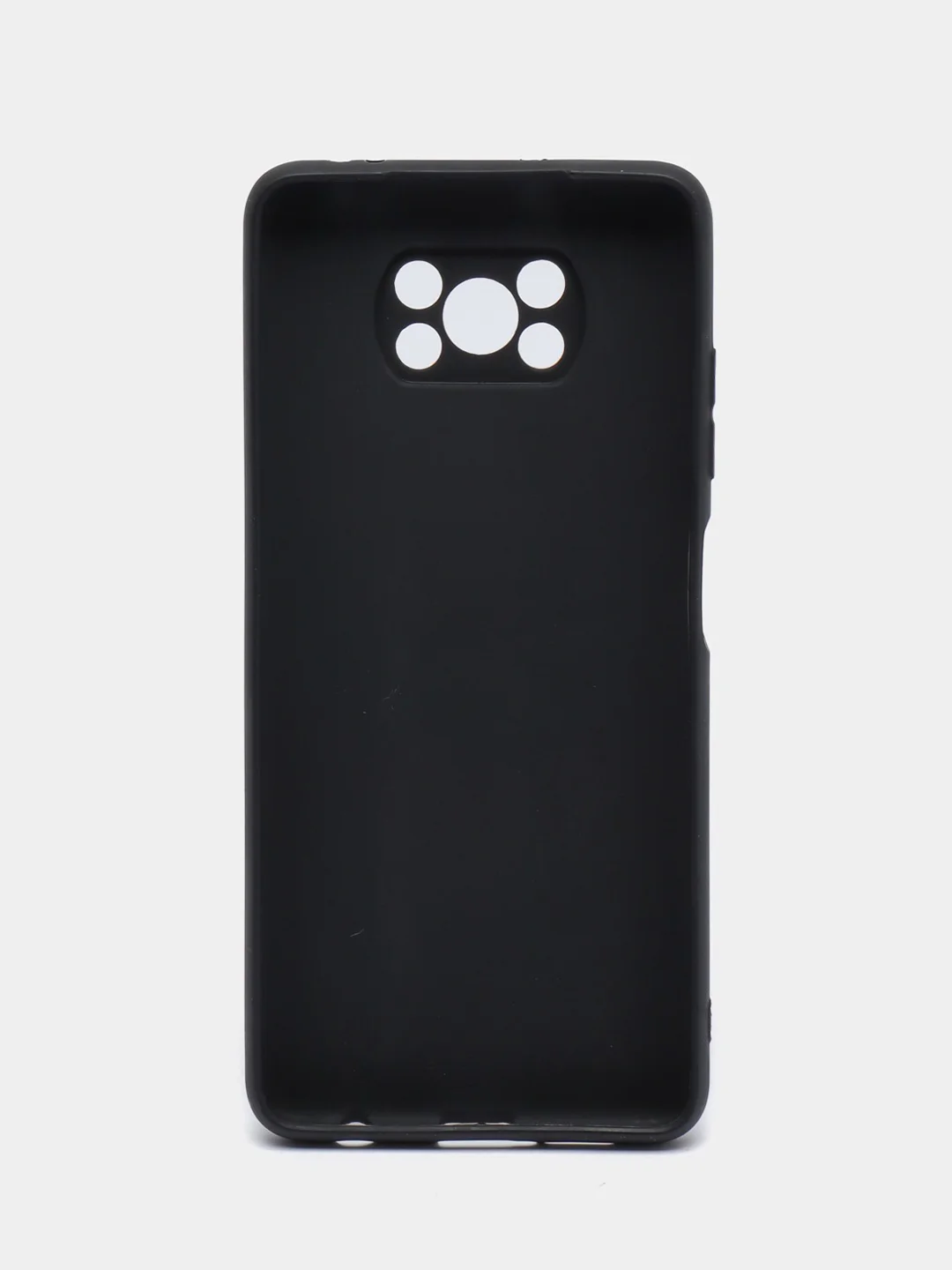 Угольный чехол Xiaomi Poco X3 (NFC) / X3 Pro, силиконовый, цветной, матовый