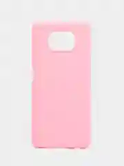 Розовый чехол Xiaomi Poco X3 (NFC) / X3 Pro, силиконовый, цветной, матовый