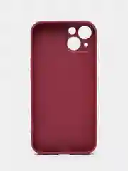 Багровый чехол для iPhone 11 / 12 / 13 Pro Max, Айфон, с закаленным стеклом на задней панели