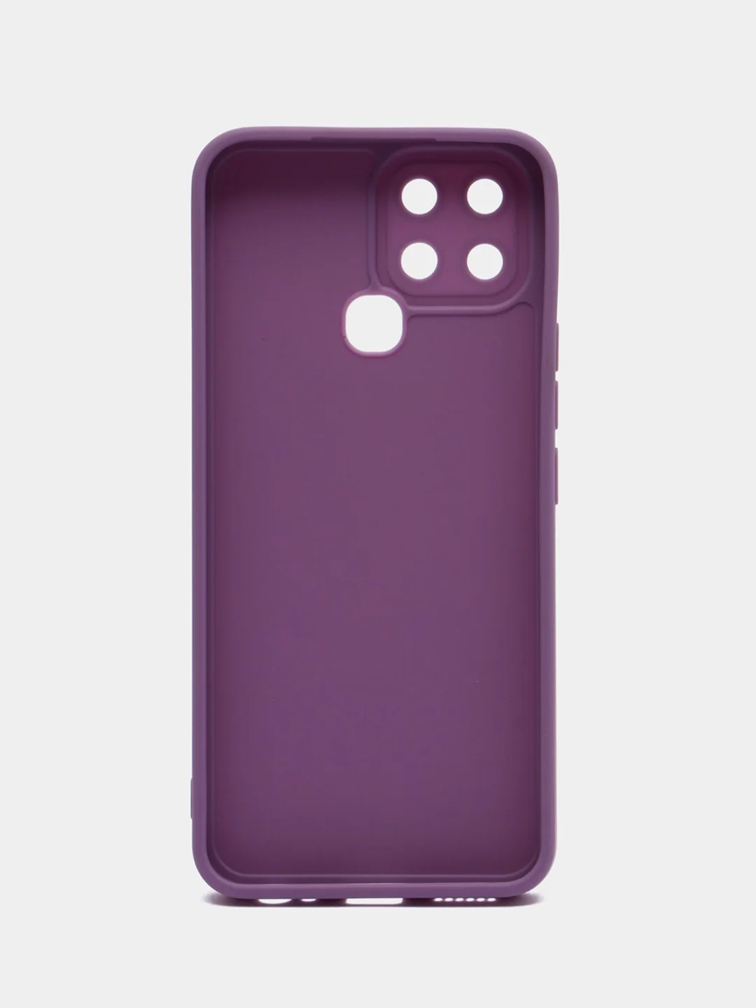 Фиолетовый чехол матовый Infinix Hot 20, 20i, 10 Play, 10s, 11 Play, 12 Play, 12i, Note 12, Smart 6+