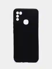 Черный чехол матовый Infinix Hot 20, 20i, 10 Play, 10s, 11 Play, 12 Play, 12i, Note 12, Smart 6+