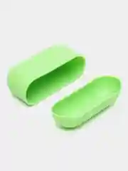 Зеленый чехол-кейс для наушников AirPods Pro, силиконовый