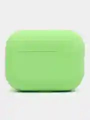 Зеленый чехол-кейс для наушников AirPods Pro, силиконовый
