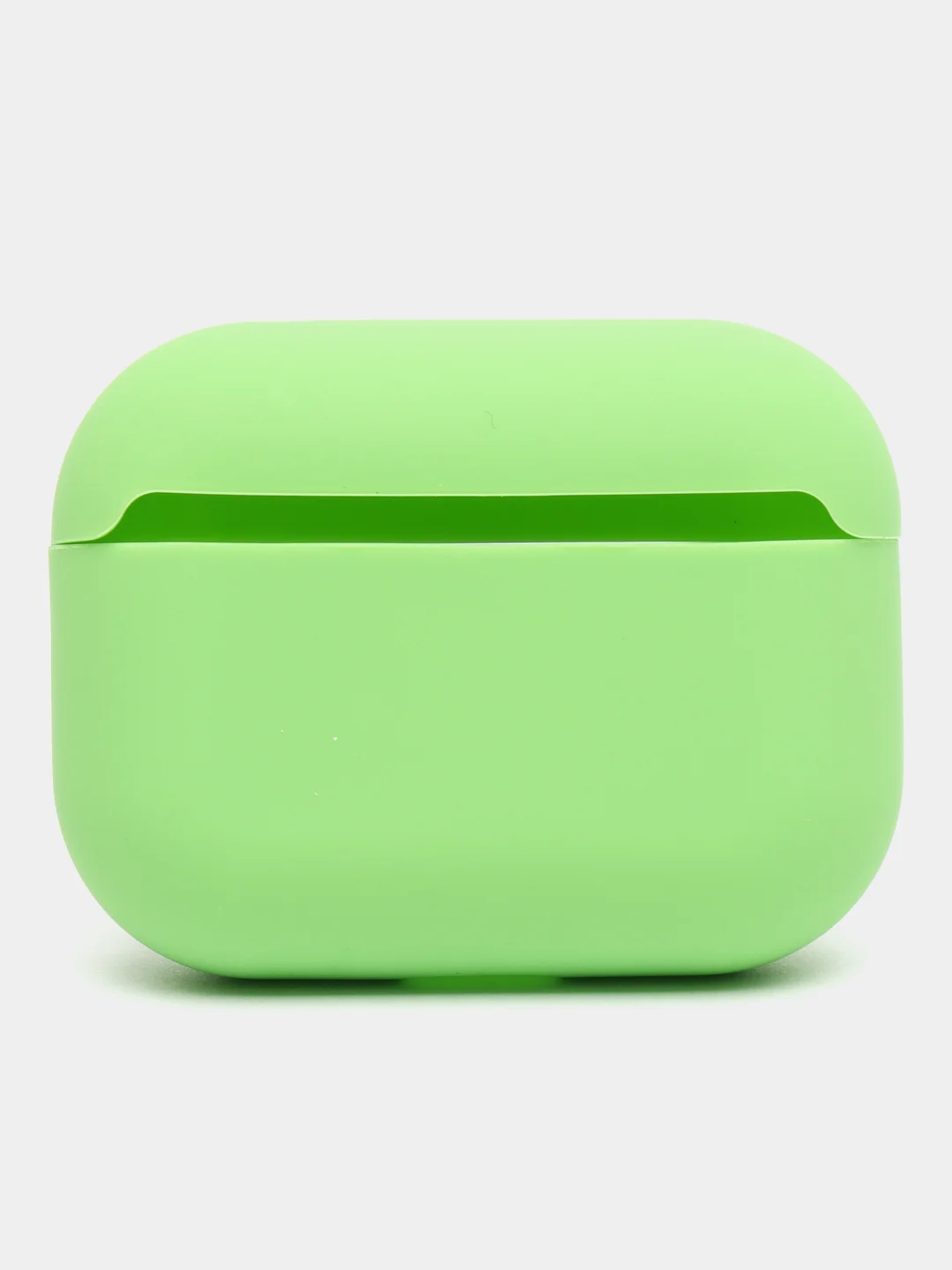 Зеленый чехол-кейс для наушников AirPods Pro, силиконовый