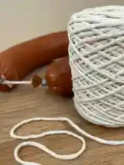 Нить кулинарная 100% хлопок, 100 метров / шпагат для запекания / шпагат для копчения рыбы