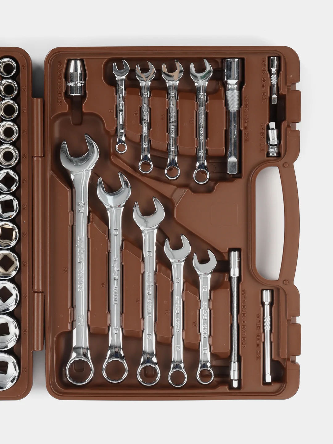 OMT82S Набор инструмента универсальный 1/4", 1/2"DR, 82 предмета