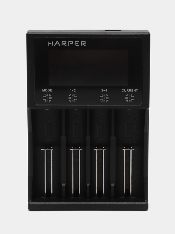 Зарядное устройство для аккумуляторных батареек на 4 слота Harper M4S Li-Ion, Ni-Cd, Ni-MH
