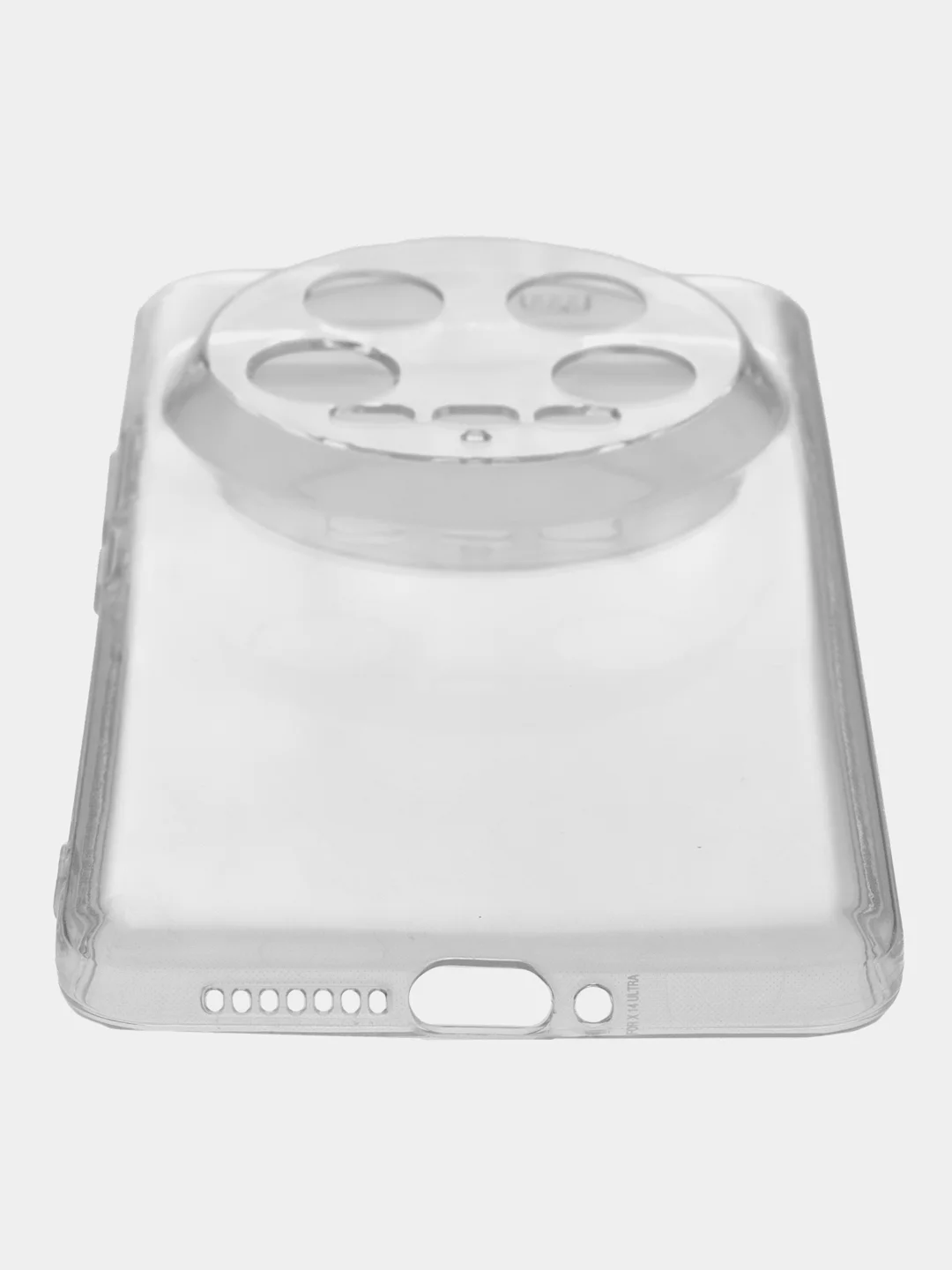 Прозрачный чехол на Xiaomi 14 Ultra / Сяоми 14 Ультра прозрачный, с рисунком, защита камеры