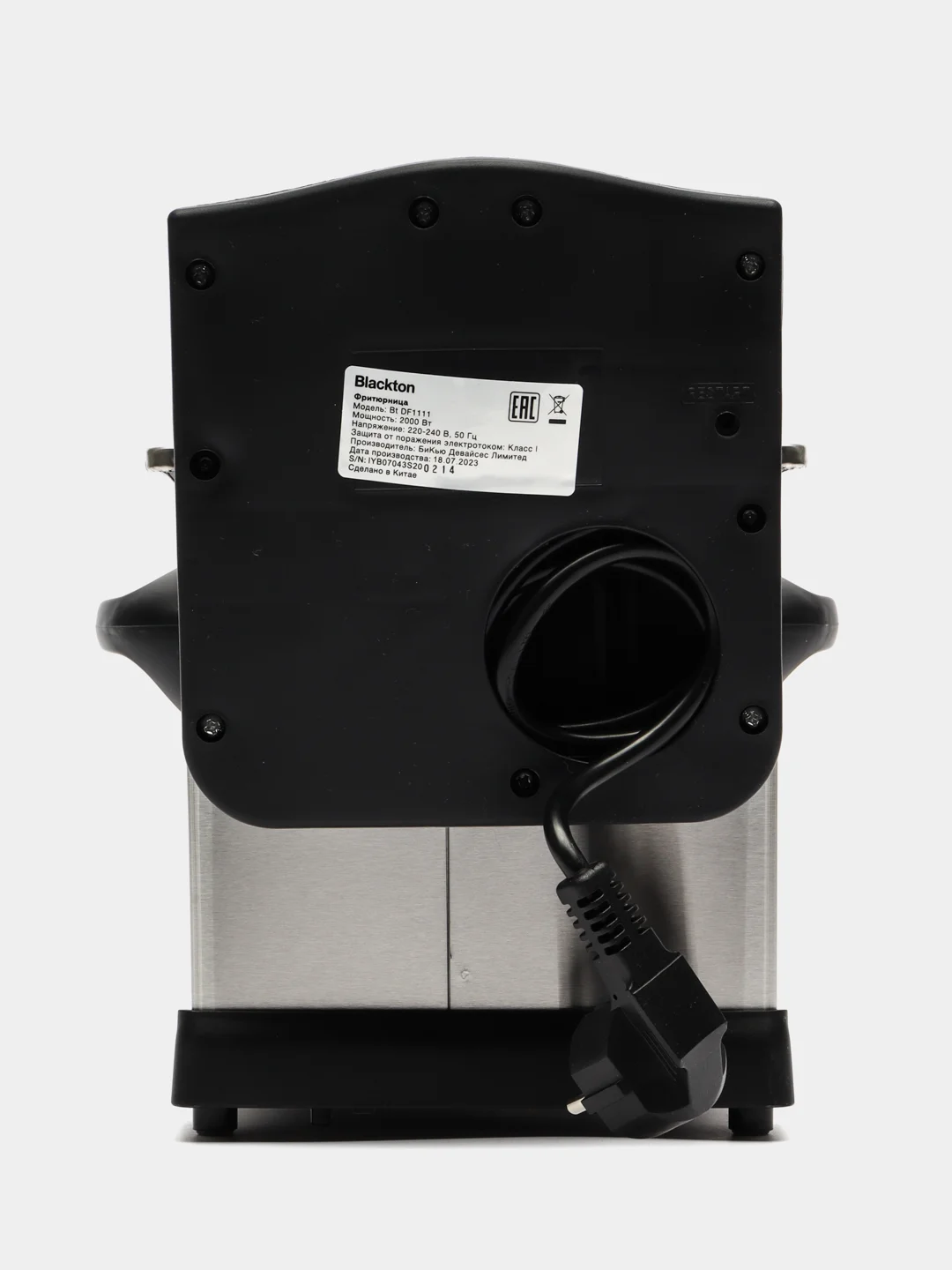 Серебряный фритюрница Blackton Bt DF1111