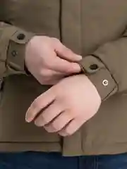 Зелёный хаки куртка мужская утепленная весна/осень